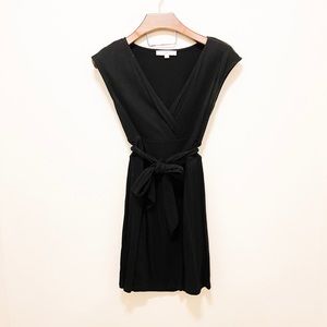 Loft Wrap top dress with waist tie